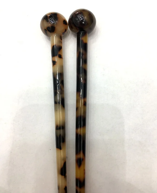 
cellulose acetate round ball handmade hair stick fashion hair accessories plastic hairpin 