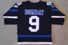 Wholesale Gordon Bombay #9 Jersey Mighty Ducks Hawk Banks Number Nine McGill #7 Movie Ice Hockey Jerseys Stitched