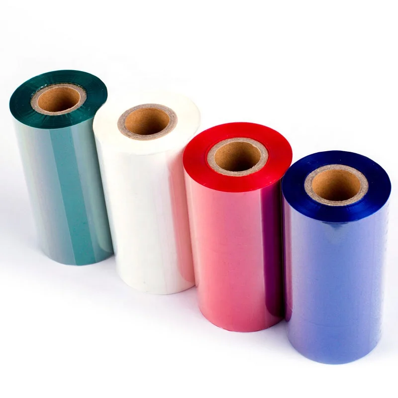 Waterproof label printing source 110mm thermal transfer wax ribbon wax resin packaging printing