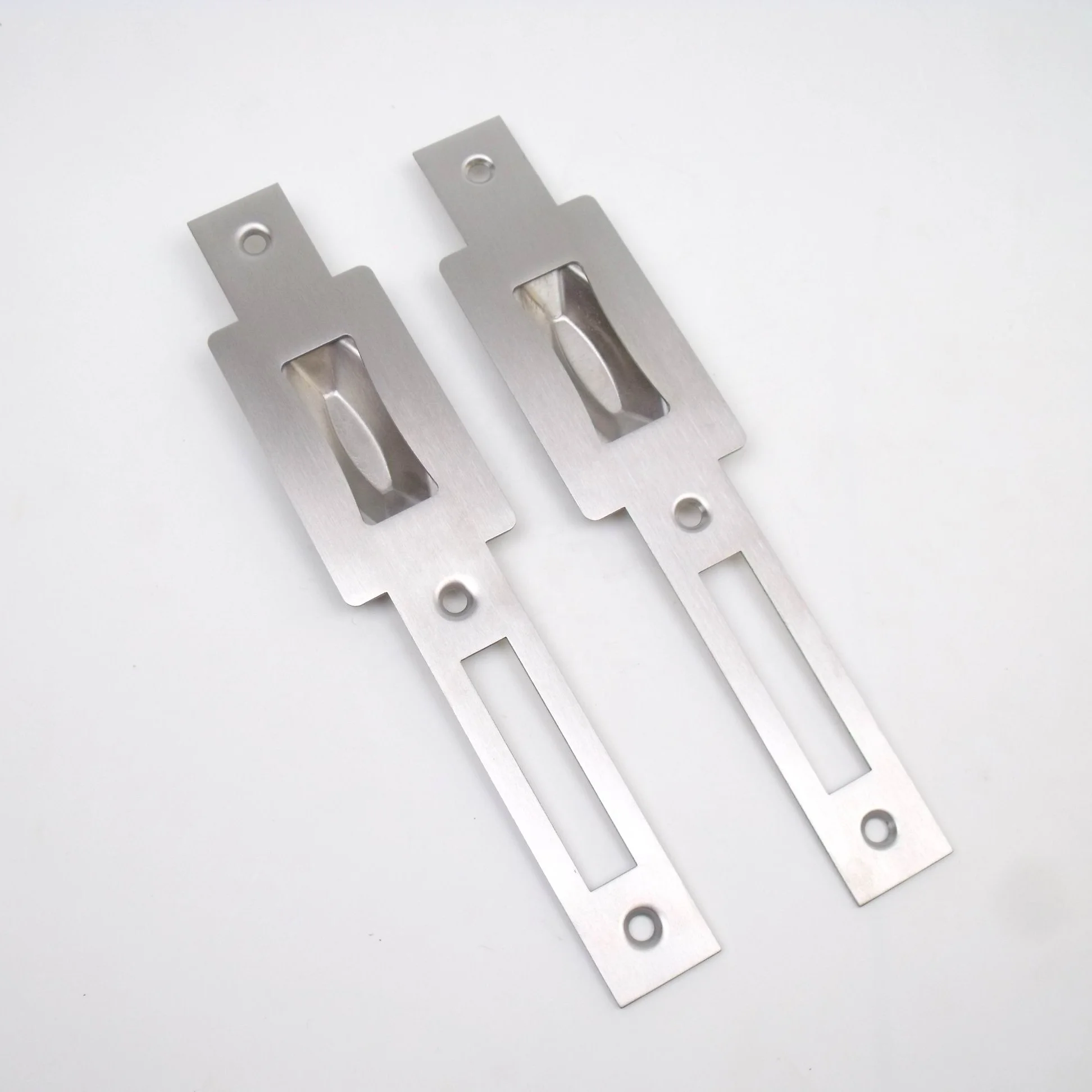 stainless steel 304 strike plate /forend for mortise sash lock mortise cylinder lock