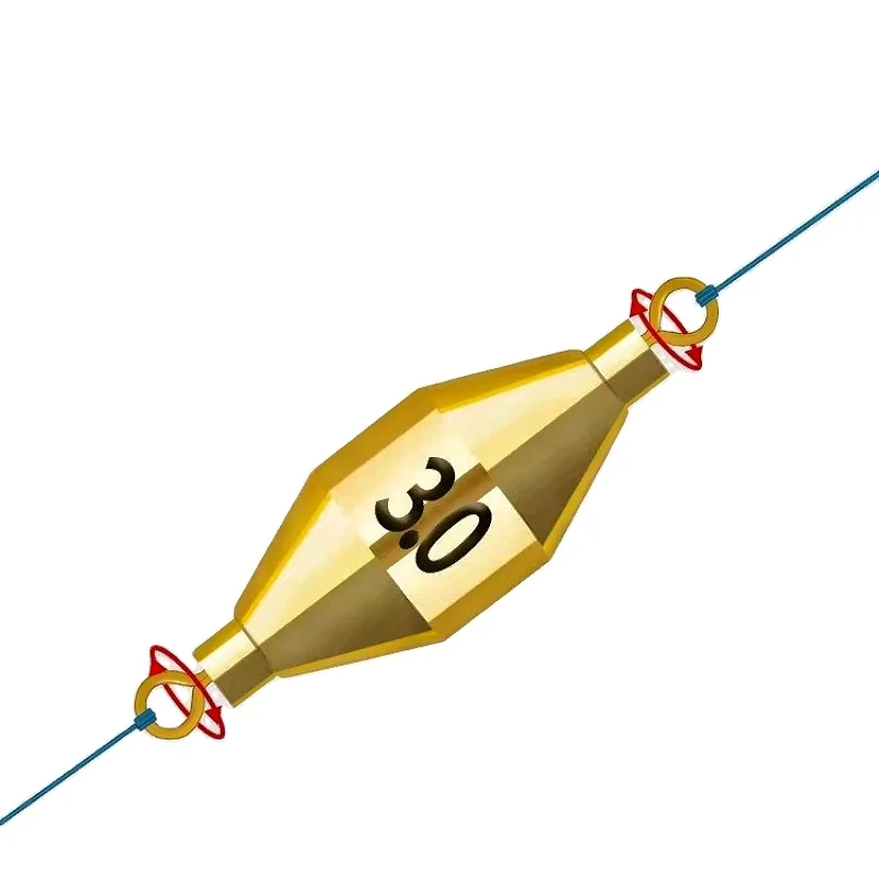 High Quality Fishing Sinkers Brass Bullet Sinker Weight Fast Sinking For Rig Bass Fishing Accessory Lead Sinkers