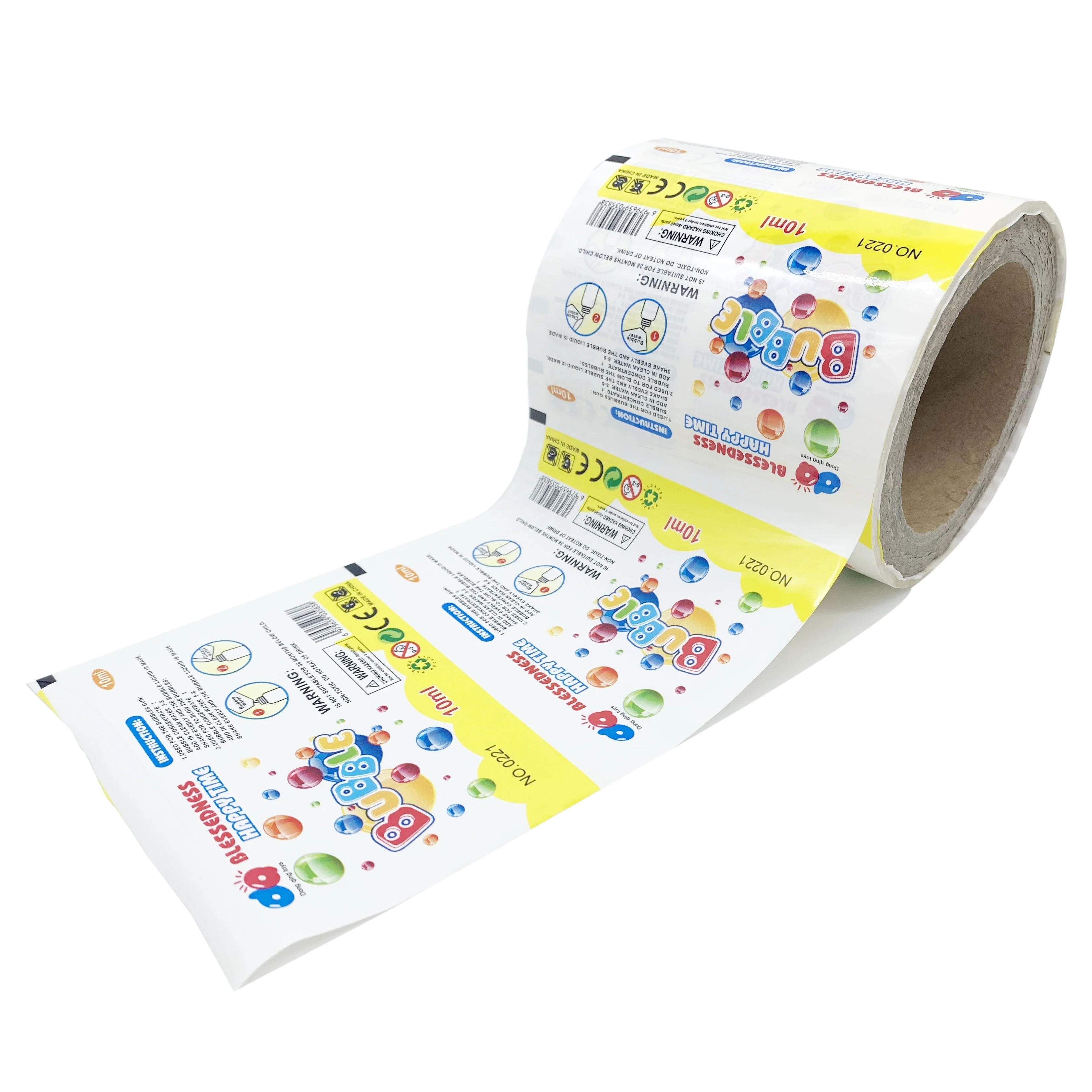 Edible Food Packaging Film Filling Pet Treat Food Bag Pouch Aluminum Foil Lined Sachet Packaging Film Plastic Roll Film