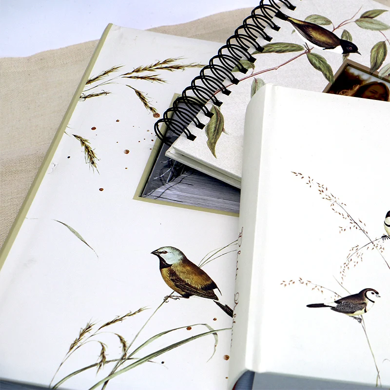 Custom logo design 4x6 10*15cm 300 pockets large big hard cover photo album with window