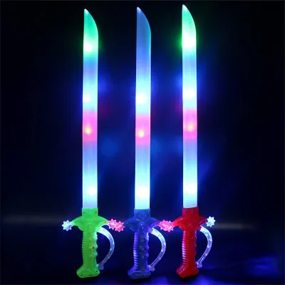 Wholesale cheap bleach electric flash music knife radiant sound kids plastic toy sword