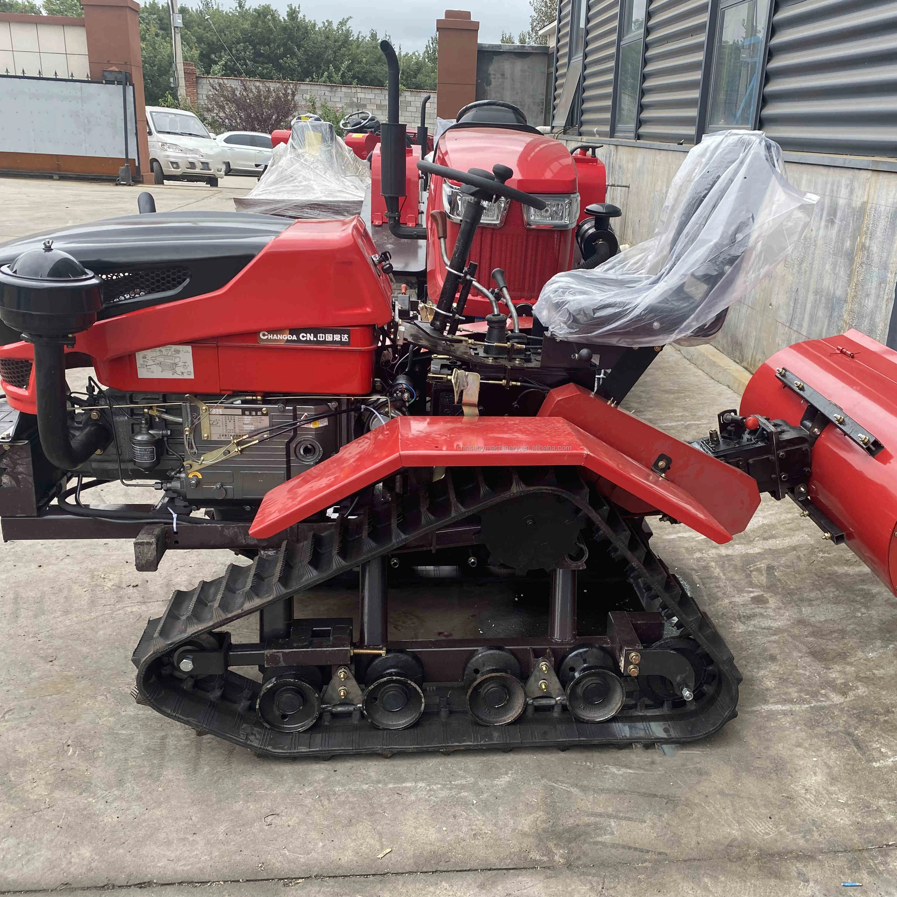 20 hp 30hp 50hp steel tracks ride on diesel crawler tractors