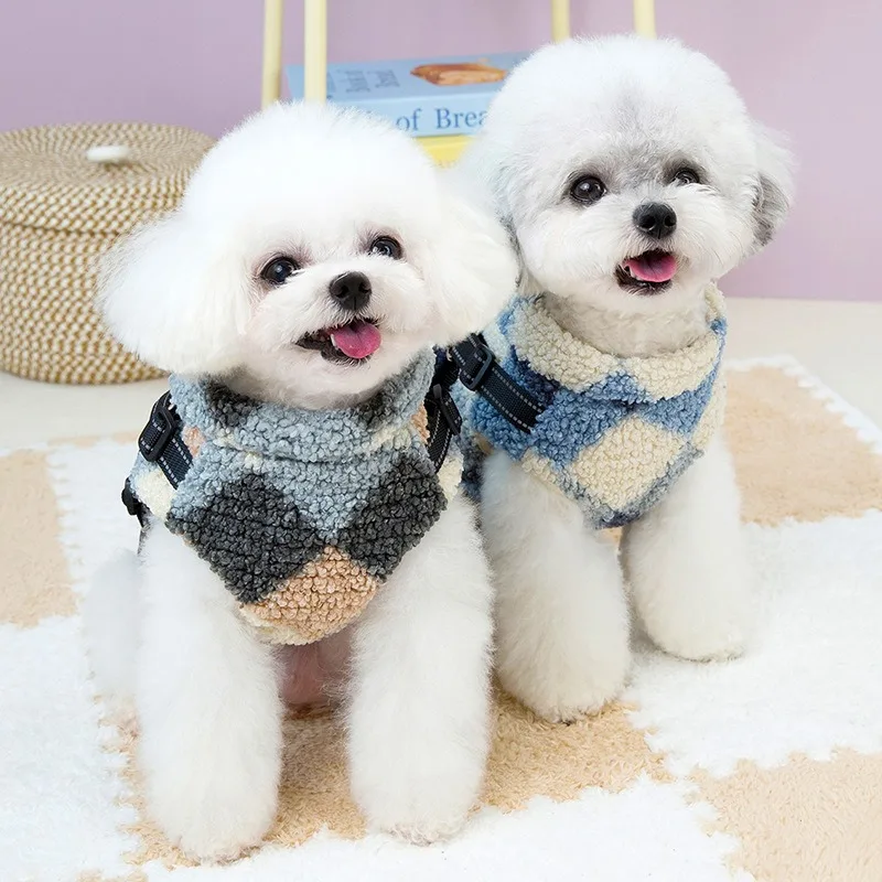 JOYPET Autumn And Winter New Dog Can Pull Cloth Cotton Clothes Teddy Bichon Cat Pet Clothes In Stock