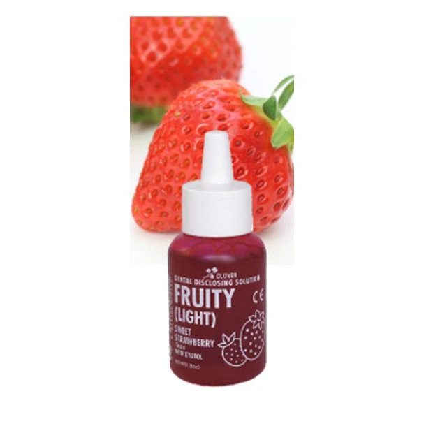 Japanese strawberry flavor plaque remover for teeth cleaning kit