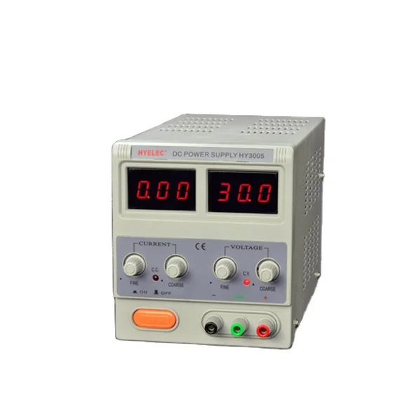 
HY3005 LINEAR MODE regulated DC Power Supply HY3000 series 