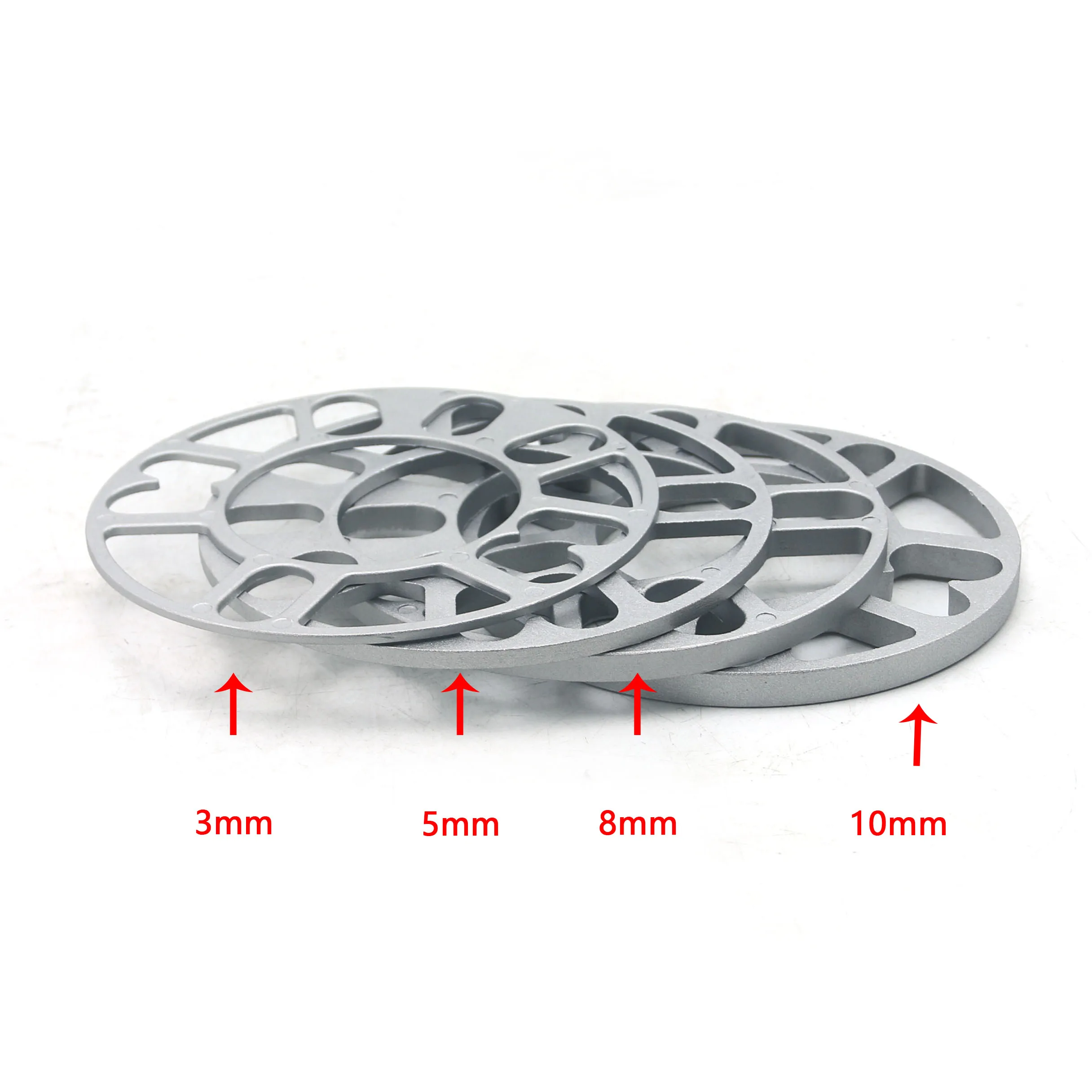 1PC 8mm Aluminum Universal for bmw f10 car wheel spacer for peugeot 307 for navara d40