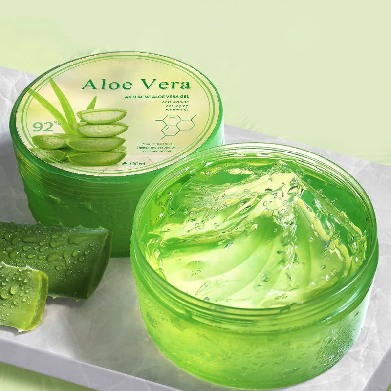 Oem Wholesale Aloe Vera Gel moisturizer anti acne Face Cream Natural Organic 98% Pure Aloe Vera Gel