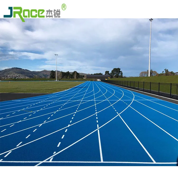 Super Color Retention Outdoor Jogging Track Flooring Athletic Running Track For Sport Field