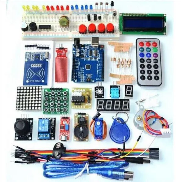 Набор RFID для Arduino R3 мотор вводный обучения студентов обновляемая плата развития стартовый комплект
