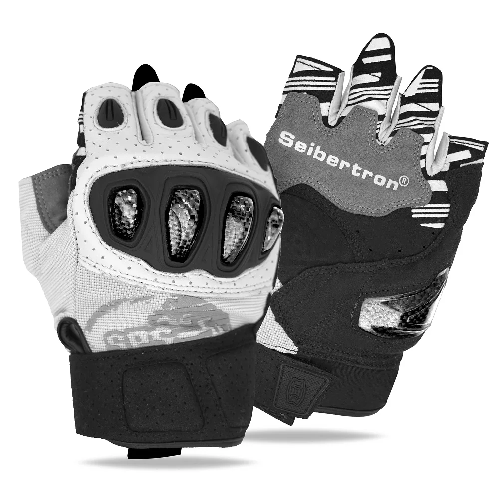 Seibertron SPS-5 Adult Unisex Touchscreen Road Racing Motorcycle MTB Sports Gloves fit BMX MX ATV Mountain Bike Bicycle Cycling