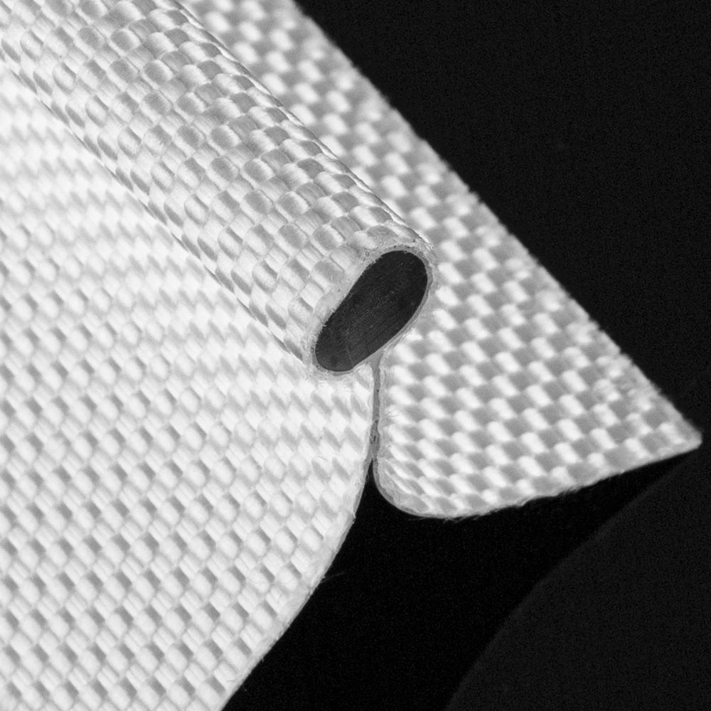 6-13mm Diameter Keder for Tent Architecture 750gsm 850gsm PVC Knife Coated Polyester Keder Fabric