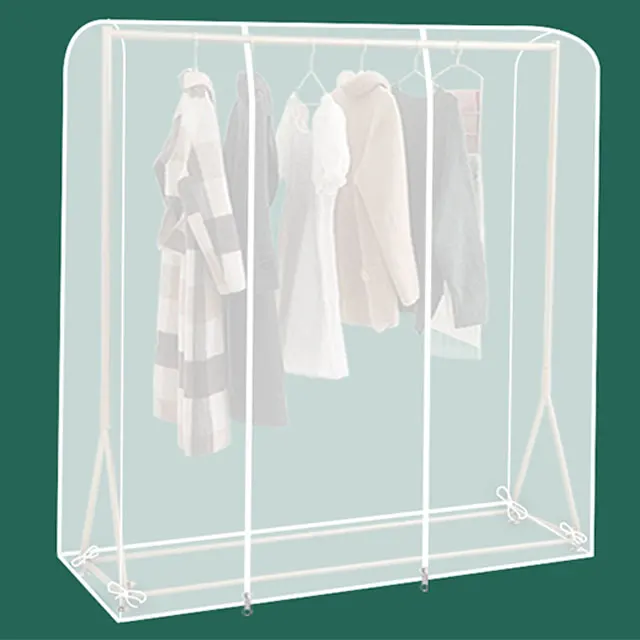 Прозрачная вешалка для одежды, Пыленепроницаемая вешалка для одежды, Прочная вешалка на молнии для одежды, водонепроницаемые защитные мешки для хранения одежды