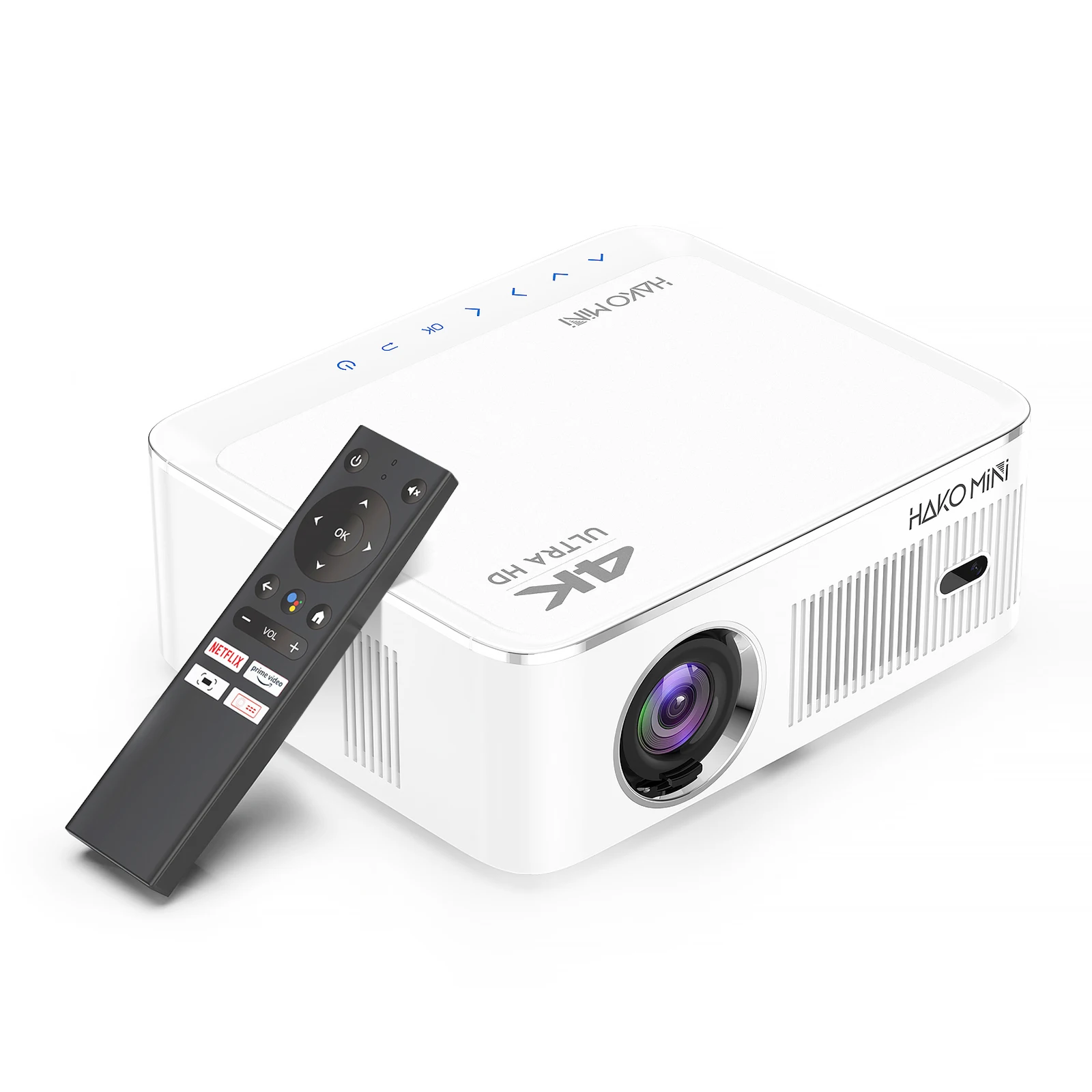 2023 новейшее расстояние 1,2-4 м H96 max 4K 1080P 8 ГБ Hako Mini PL5 домашний кинотеатр Android mini проектор
