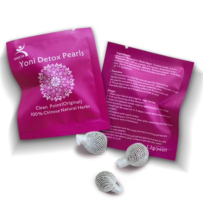 Good quality Womb Detox yoni Pearls Vaginal Clean Point Tampon Feminine Hygiene Product Yoni Detox Pearls