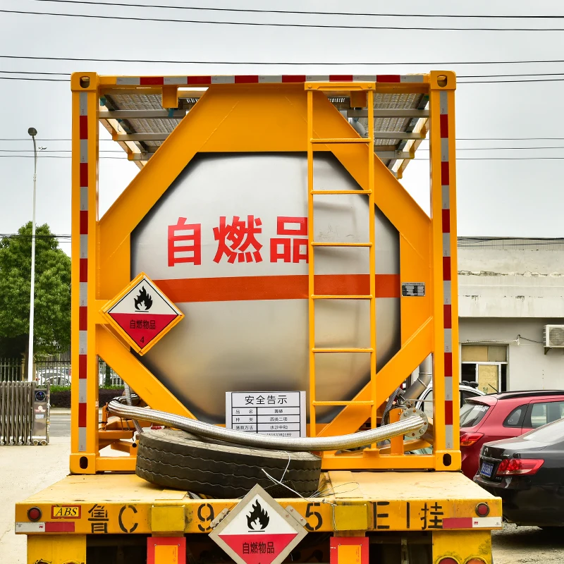 Nitric Acid 98 Industrial Grade ISO tank Container 20ft 40ft