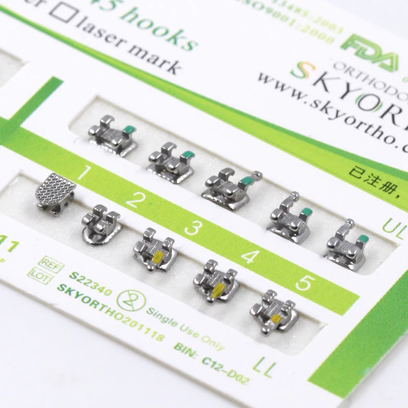 
Dental Products Orthodontic Braces Ortodoncia brackets 