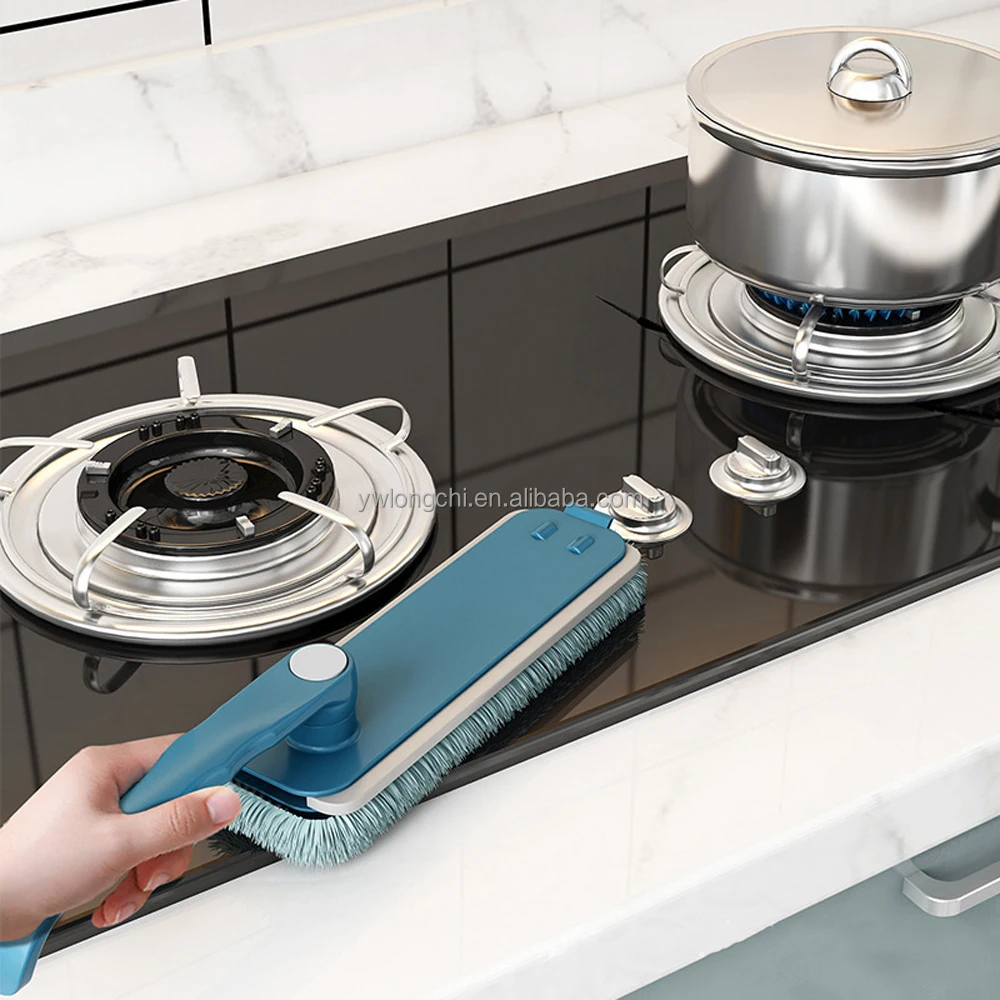 TopSell Kitchen Accessories Multi-Purpose Scrubbing and Cleaning Brush for Kitchen Plastic Household Cleaning Brush Magic