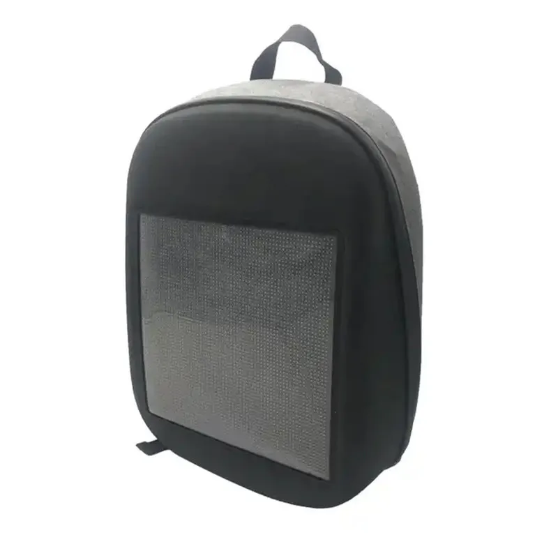 LED Screen Display WiFi Remote Control Advertising Walking Billboard DIY  Waterproof Backpack