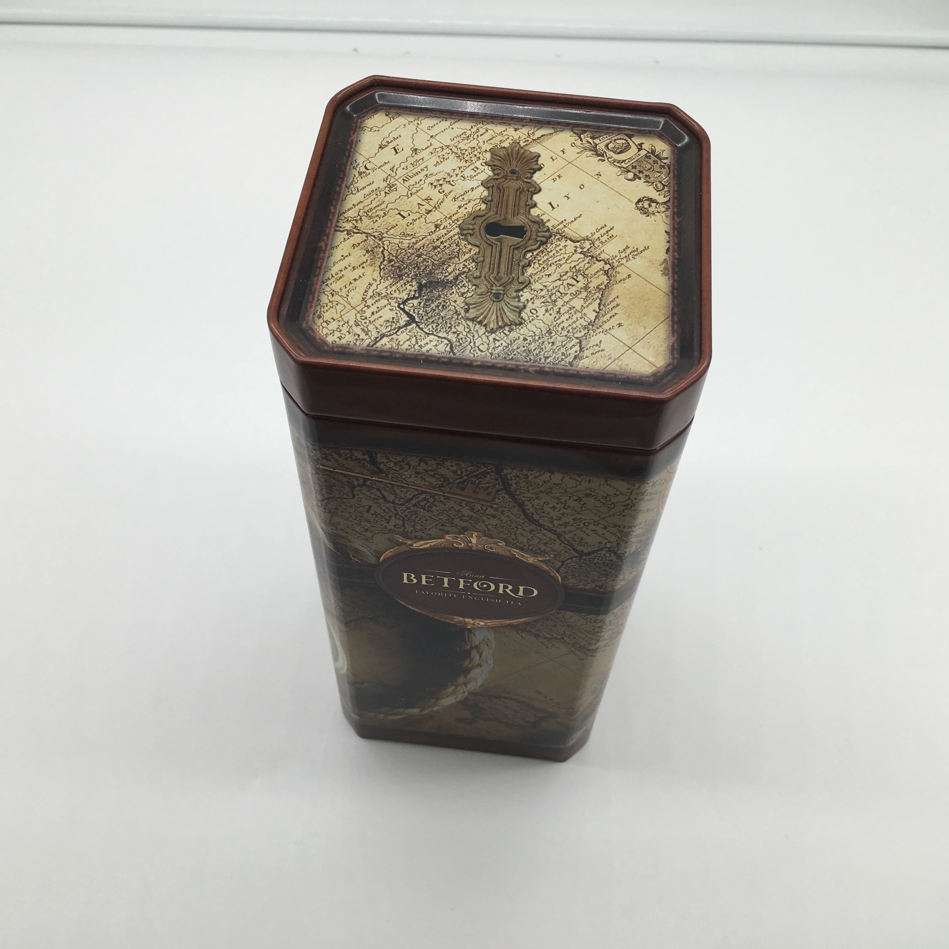 Fashion Square Wine Gift Tin, Wine Tin, Wine Can