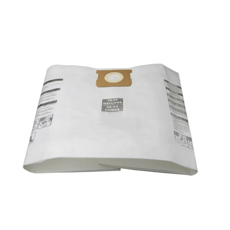 Vacuum Cleaner Dust Bags Replacement for Shop Vac 10-14 Gallons Single Layer