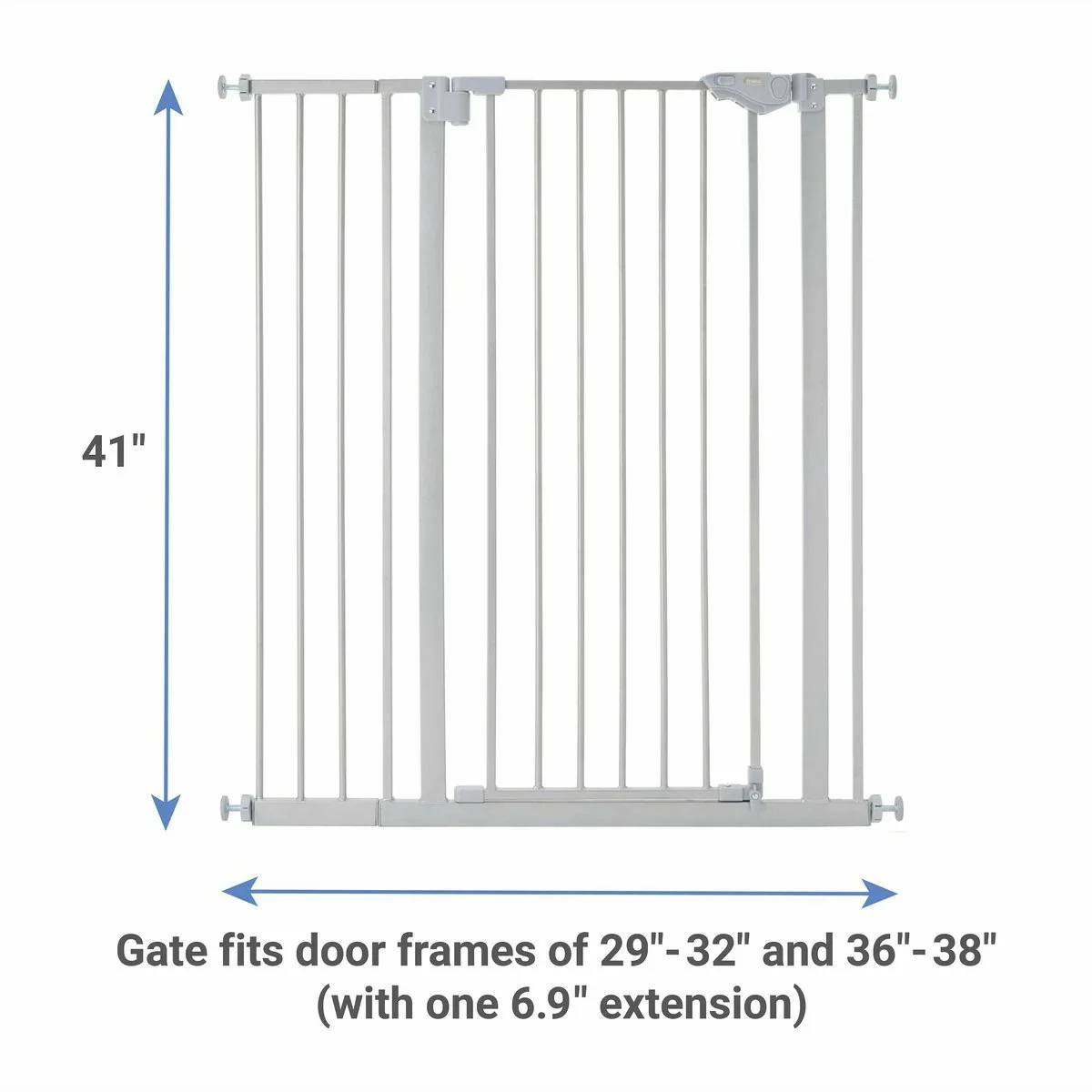 Modern pressure mounted expandable pet dog gate fence safety enclosure pet supplies indoor fence pet door