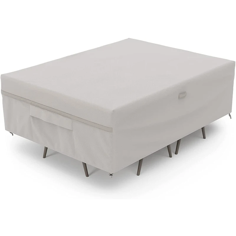 kly Patio Outdoor Sectional Furniture Set Square Rectangular Table Cover