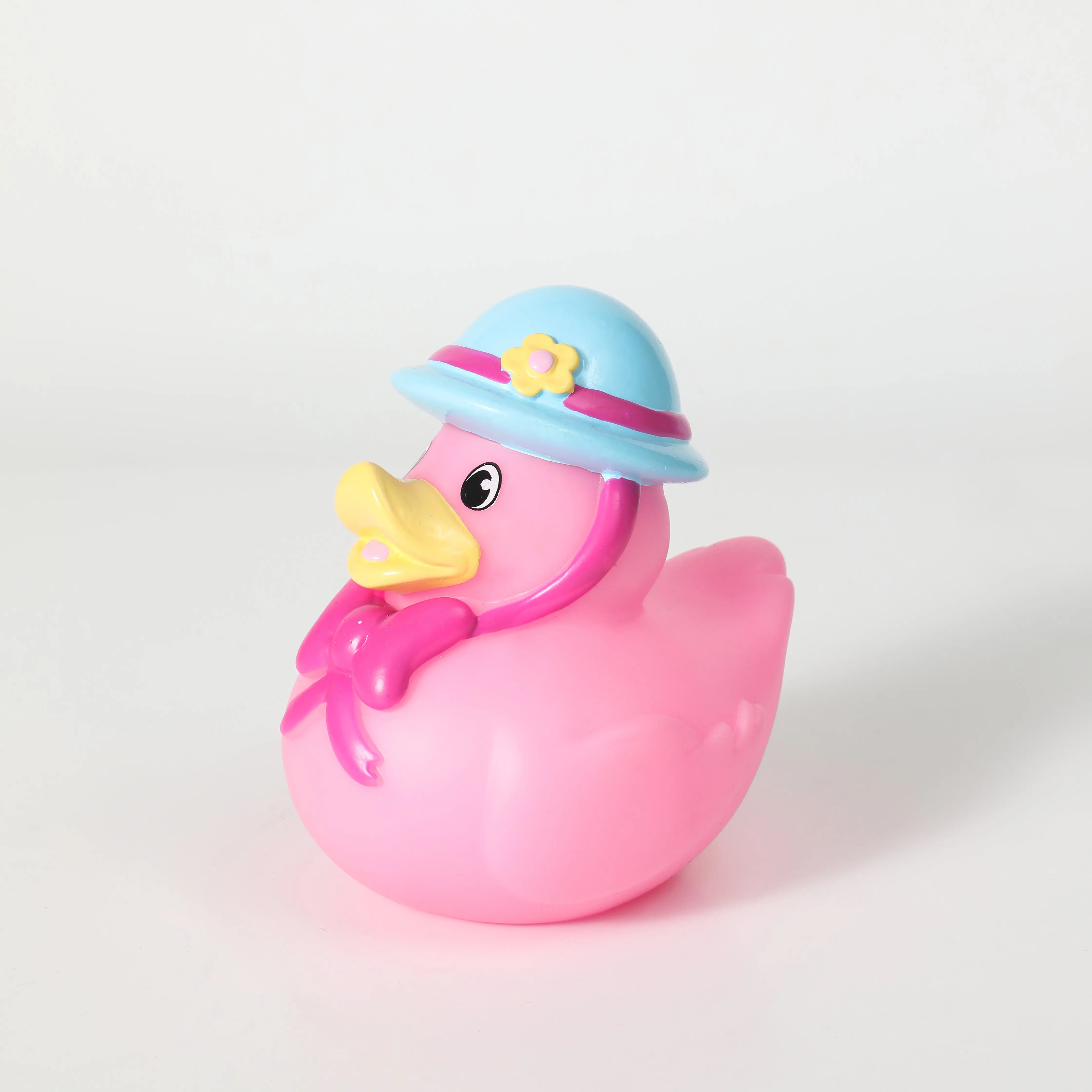 Baby Bath Cute Water Toy Duck Soft Rubber Squeezes Sound Squeak Swimming Soft Floating Rubber Duck
