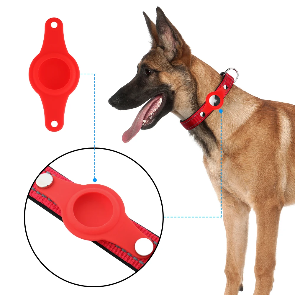 2021 new factory price customize air tag dog harness pet dog anti-lost location tracker air tags pet cat reflective nylon vest