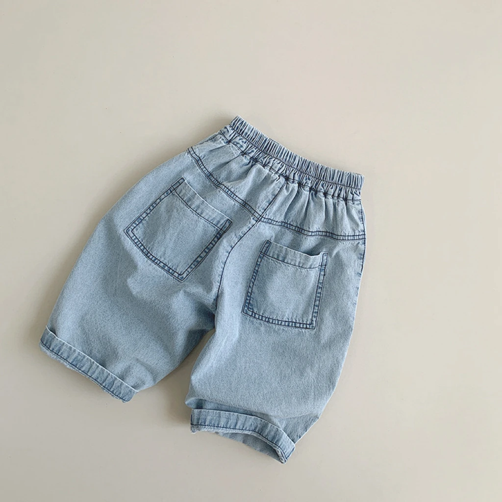 Spring and Autumn Korean Children New Casual Jeans