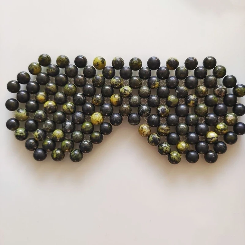 Wholesale Terahertz Eye Mask Medicine King Stone Blinder Face Cooling Mask Energy Stone Eyes Sleeping Mask for Beauty Massage