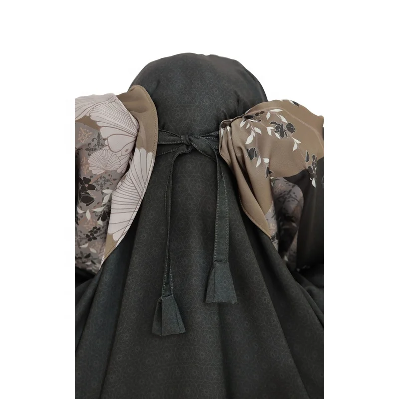 Wholesale comfortable women abaya dubai best selling monsoon lace decoration prayer abaya Modest Khimar Hijab Abaya