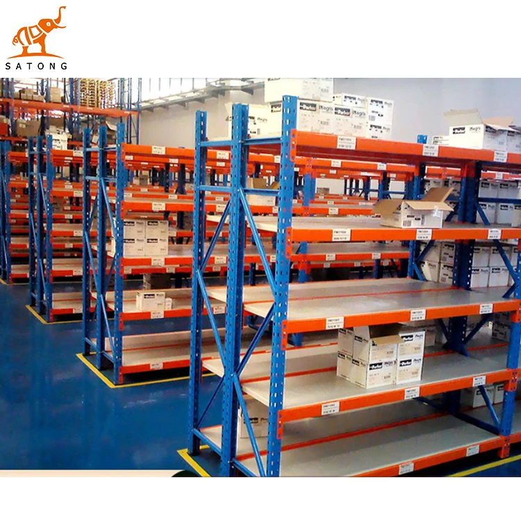 15 лет производства Китая, промышленные штабелируемые стеллажи и полки SATONG, сверхпрочные селективные стеллажи для хранения складов