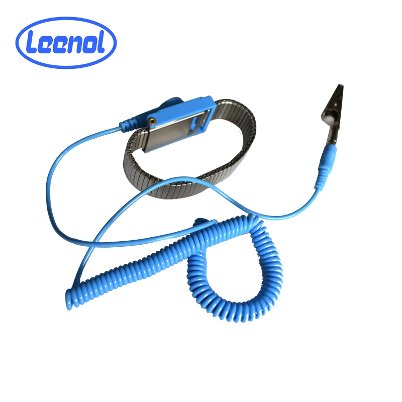 Competitive Price ESD antistatic cleanroom laboratory  electronic factory adjustable Wired Wrist Strap