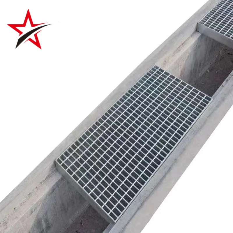 philippine price of various specification catwalk hot dip galvanized steel grid grating 3 walkway trench cover tree grate