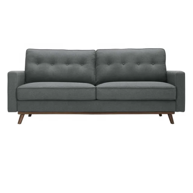 Modern Office Reception Waiting Room Couch Red Velvet Fabric Executive Office Furniture Sofa