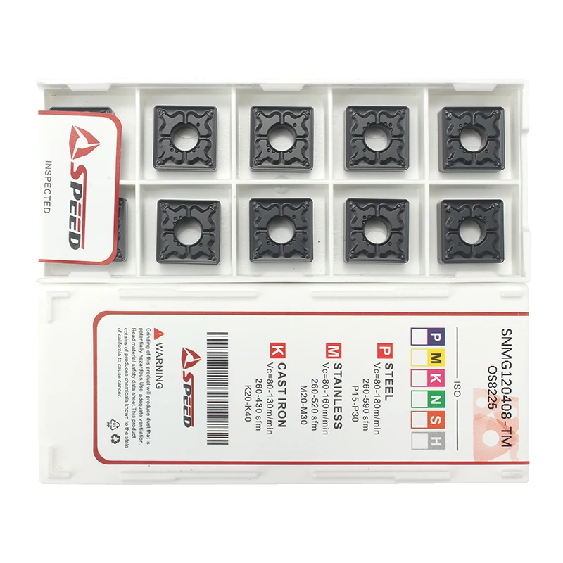 Hot Sale Tungsten Carbide Indexable Turning Inserts SNMG120404 SNMG120408 SNMG150612 SNMG190612 CNC Lathe Cutting Tools