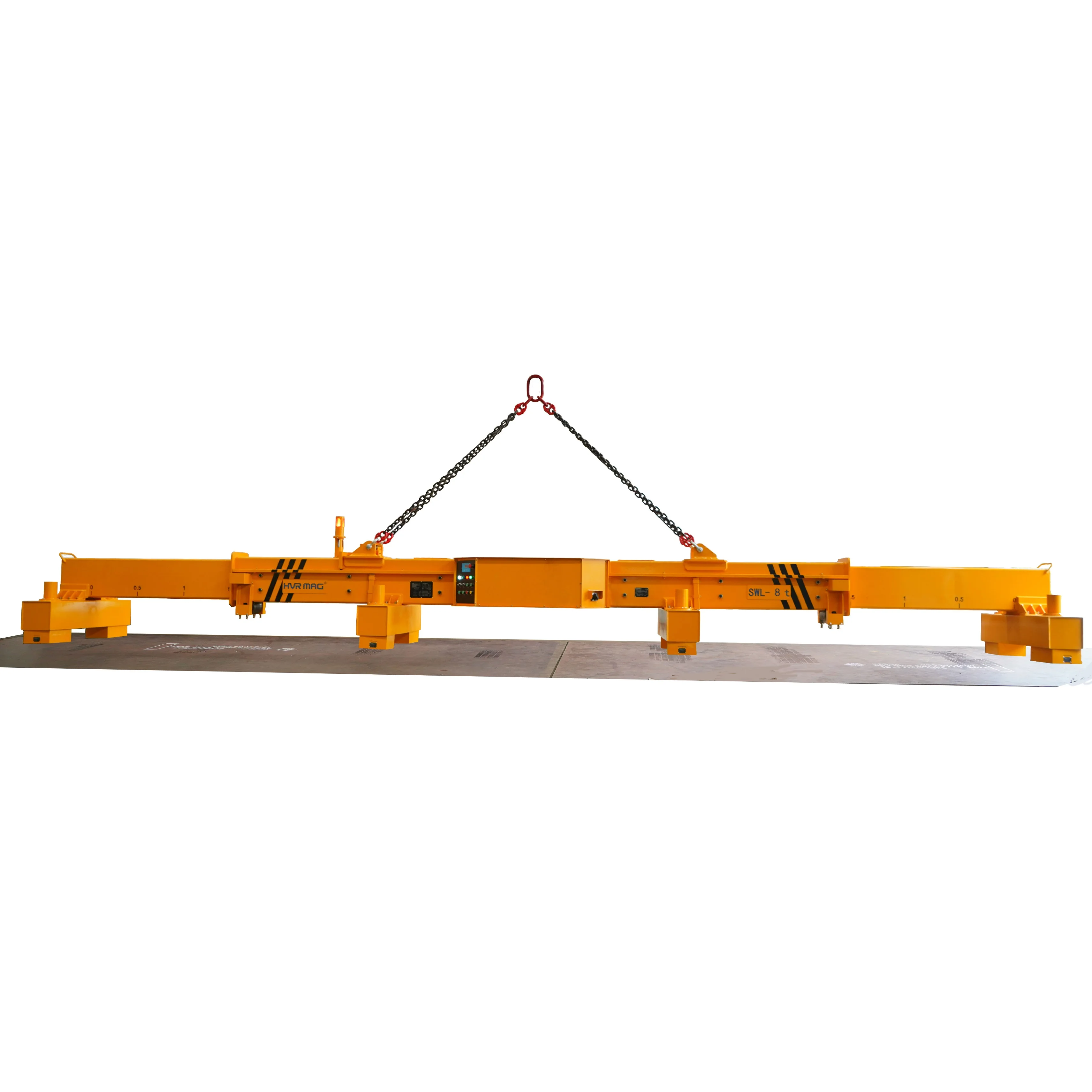 Efficient Loading 8T Steel Beam Lifting Equipment Permanent Electric Magnet
