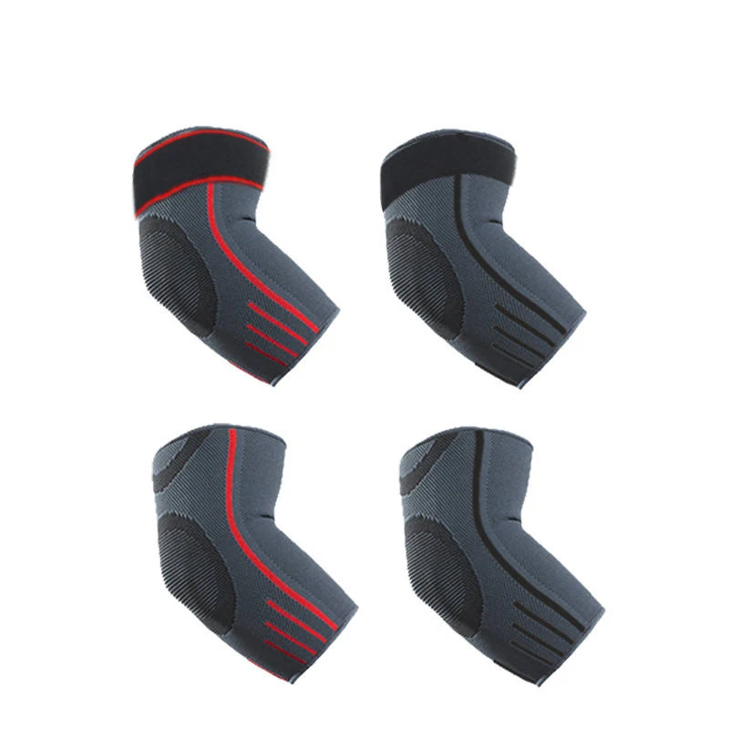 MKAS Sport Protection Tennis Elastic Baseball Elbow Pads Wraps Weightlifting Support Man Brace Customize Elbow Brace