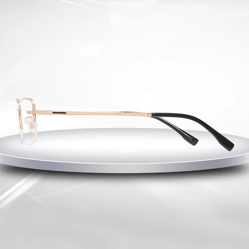 2022 newest titanium designer optical  frames for women men  blue light glasses half frame