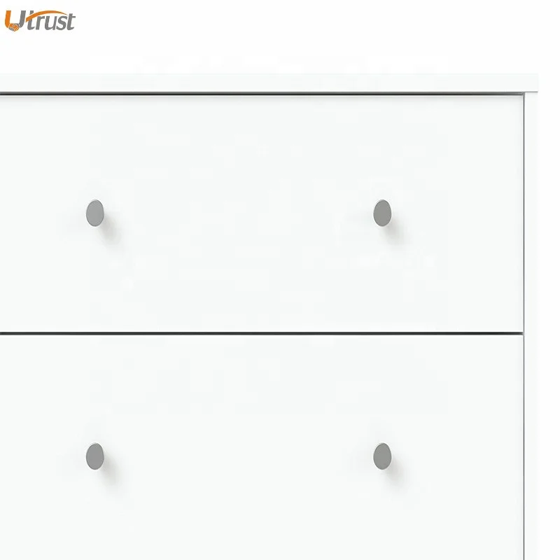 Popular simple steady high quality wooden light luxury chest of drawers bedroom industrial makeup 5 layer chest of drawers