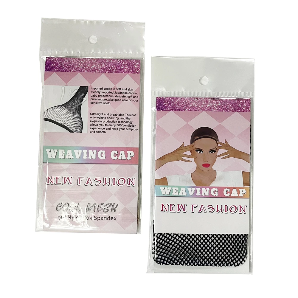 Hot Sale Black Mesh wig cap stocking dome mesh hair caps for wigs
