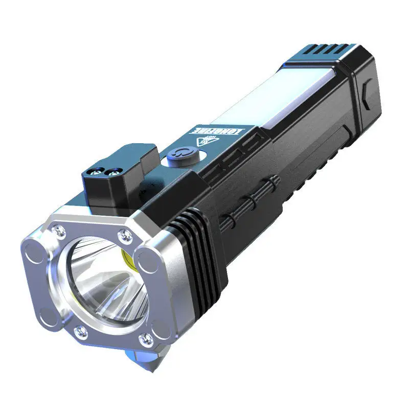 Versatile Rechargeable Super Bright Flashlight For Emergency Self-Defense Strong Magnetic Led Flashlight