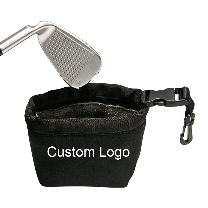 Golf Ball Cleaning Bag Portable  Detachable Cleaning Bag Diving Cloth Easy to Clean Golf Ball Cover