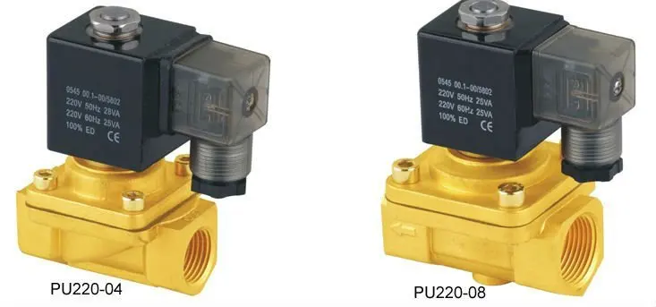 Высокотемпературный двухсторонний Соленоидный клапан прямого действия