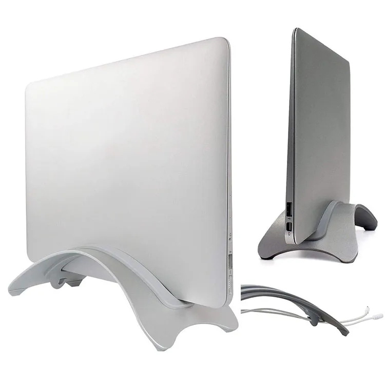 
for Macbook Holder Vertical BookArc Stand Holder, Aluminum Space Saving Vertical Laptop Stand Holder Vertical 