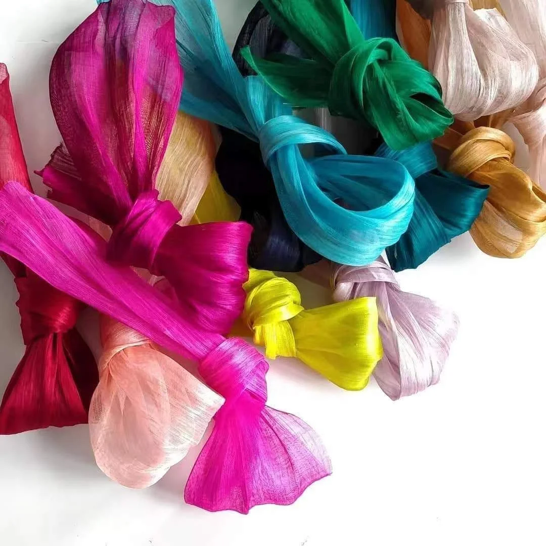 High End Millinery Supplies 39 inch Silk Abaca Fabric for Hats Making