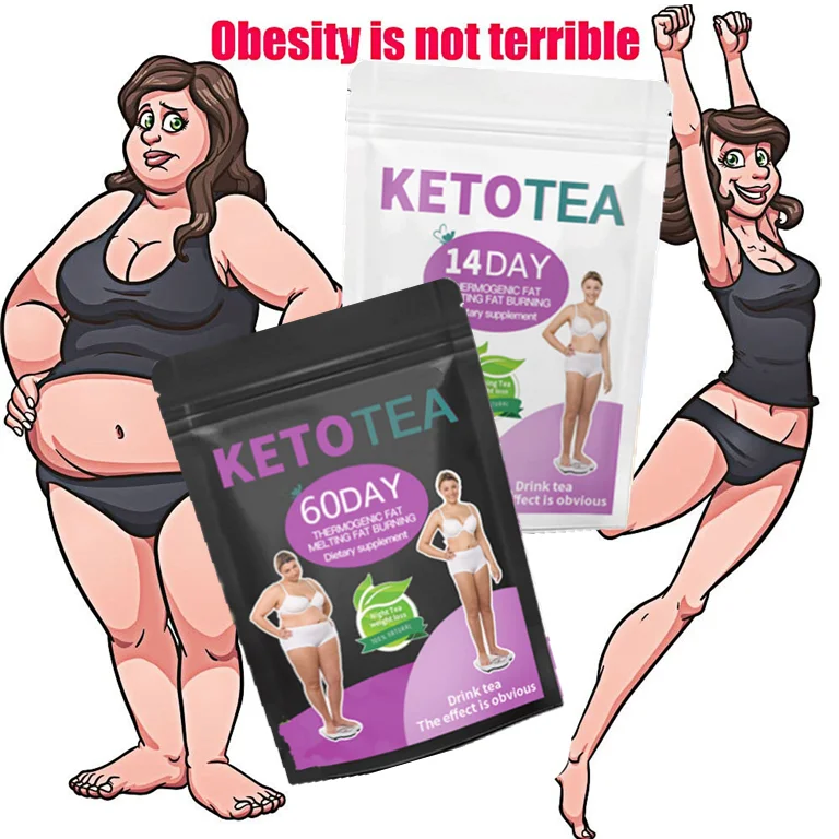 28-days Fast Burn Keto BHB tea For Rapid Weight Loss tea bags